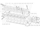 001122528 Lamborghini Diablo Accessories For Right Cylinder Head Plug Tappo