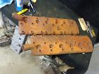 26h-6049 26h-6050 Fomoco Vintage Lincoln Cylinder Heads Pair