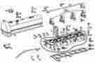 W113 300sel Mercedes-benz Mercedes W108 W109 W111 280se 280sl M130 E Engine Cylinder Head