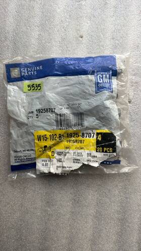 Olx-acd19258707-cl360a53 Acdelco Genuine For Chevy Corvette 2004 Cylinder Head Bolt Steel Natural