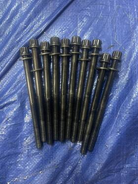 90005-pna-003 Acura 04-08 Oem Tsx 02-06 Rsx K24a2 Cylinder Head Bolts Washer Set K24 Cl9 Ivtec