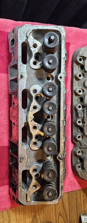 3090 Afr 3708 Pair 220 Heads Used Blown Engine