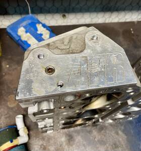 Afr-1031 Air Flow Research Used Pair Afr Chevy Sbc Lt4 195cc Eliminator Aluminum Cylinder Heads 350 383