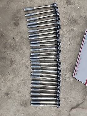 98.5-current Arp Automotive Racing Products 1054008hd Cummins Haisley L19 L-19 Headstuds 24v Head Studs