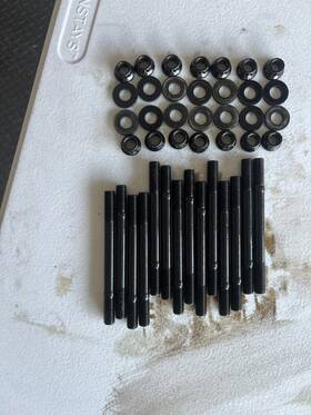 201-4302 Arp Automotive Racing Products Head Stud Kit 12pt For Bmw M50 M52 S52 M3 328 Etc. Used