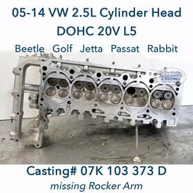 07k103373d Audi Vw 07k103063f Oem 05-14 2.5l Cylinder Head # Beetle Golf Jetta Passat Rabbit