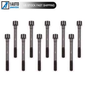 10168389 Autobtparts 10 Pcs Carbon Alloy Steel Head Bolts For 2000-2006 Nissan Sentra 1.8l Hb3038