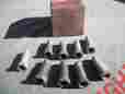 B6a-6549c B6a6549c 9 Nos 54-59 Ford Lincoln Mercury Rocker Arm Adjusters Oem Parts Read