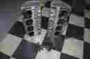 Bbc-oval-274 Big Block Bbc Chevy 454 496 300cc Oval Port Alumin Aluminum Heads Assem