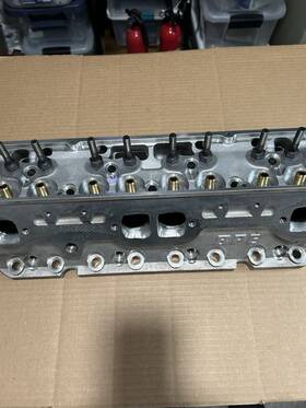 H8002pe Blueprint Engines Sbc Cyl Heads Pair Used Free Usps