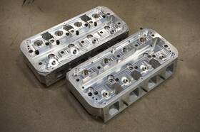 417005 Bmt New Webster Hemi 392 Billet Aluminum Cylinder Heads