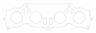 C4203-030 Cometic Gasket For Scion Exhaust Inch Mls Head