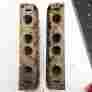 C7oe-6090-k Ford Ultra Rare 427 Tunnel Port Bare Heads Used As Found Set