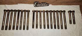 Cadillac-472-head-bolts Cadillac 1972 472 / 500 Head Bolt Set 20 Oem Used