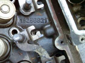 19256821 Chevrolet Gm Gen 6 Big Block Industrial Marine 7.4l/8.0l Vortec Oval Port Cylinder Head