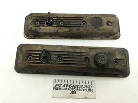 306-01504 Chevrolet Corvette C4 Convertible Pair Of Engine Cylinder Head Valve Covers 5.7l V8 86-91