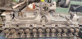 377133 Chevrolet 1973-79 Gm Chevy 250 1bl Integral Cylinder Head Cast#
