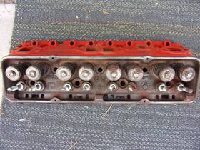 3911032 Chevrolet Single 1968 Chevy 327 Head Core With Valves Springs