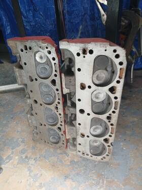 8890462 Chevrolet Chevy 462 Casting Fuelie Cylinder Heads