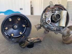 4103a-1-3-t Chrystler Corp 35435 Vintage Distributor Plymouth Dodge Desoto Flat Head 6