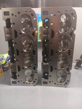 10520020 Dart Iron Eagle Heads. 215cc/64cc Straight Small Block Chevy Reman Fresh