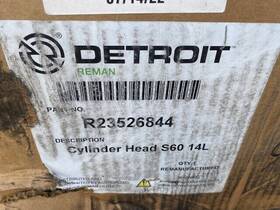 Dde-r23526844 Detroit Diesel Reman Cylinder Head S60 14l R23526844 - No Core Deposit Required