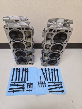 5037369bd Dodge 2015-23 Scatpack Srt 6.4l Hemi Cylinder Head Set 6k Miles Upgraded Springs