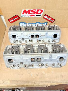 302-400 Edelbrock 6097 E-tec 170 Heads Fits Chevrolet Sbc Chevy With Vortec-style