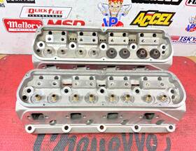 289-351w Edelbrock 7716 Victor Jr. Bare Cylinder Heads For Ford Small Block