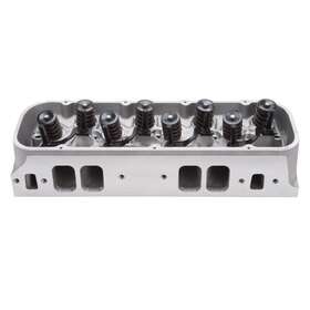 77485 Edelbrock Cyl Head Bbc Victor Jr 24 Deg Rect Port 300cc 106cc Combustion Chamber