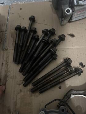 97zfvh Felpro Head Bolt Set Fits Dodge Grand Caravan 2011-2016 3.6l V6