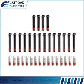 Es72856 Flatroad Head Bolts For Cadillac Chevrolet Gmc K1500 2500 3500 5.7l V8 Vin R- Vortec