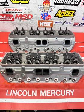 1200-hrac-505a Flo-tek Cylinder Heads Assembled 2.020 Inch /1.6 Valves 200 Cc Sbc