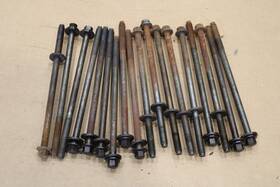 3l3z6065aa Ford 1991-2016 4.6 5.4 6.8 Cylinder Head Bolts 18x Oem