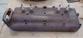 A6050 Ford Oem 1928-1931 Model A Engine Cylinder Head 1-17-30 Made In Usa With 4 Plugs