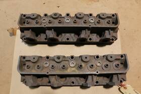 C4ae6090 Ford 1968-1976 390 Pair Of Cylinder Heads Casting #c4ae6090 Cores