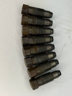 C6az-6052-a Ford Original 428cj 390gt Smog Plugs 1968 1969 1970 Mustang Fairlane Cougar
