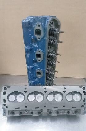 D00e-b Ford Pair 1969 302 Cylinder Heads Dooe-b