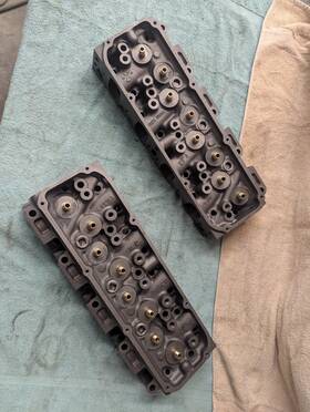 D1zebossheads Ford Oem 1970 Boss 302 Cylinder Heads Pair Mustang Cougar Eliminator
