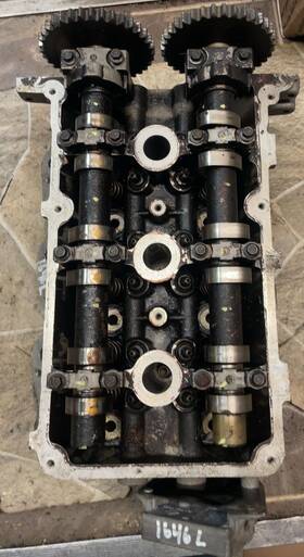 F7de6050ab Ford 1996-1999 Taurus 96-99 Sable Driver Left Cylinder Head 3.0l Oem