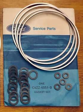 C9zz-6051-b Ford Motor Co. Genuine Nos Boss 429 O-ring Head 1/2 Gasket Set Holman-moody