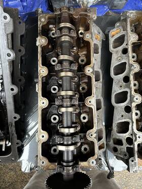 Rf-xl3e-6090-c20d Ford 5.4 2 Valve Passenger Side Cylinder Head With Cams