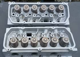 Rfe8de Ford V6 Aluminum Heads Pair Original 3.7l #
