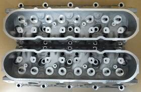 12600821 General Motors Gm Ls Chevy Aluminum Heads 260cc Int 68cc 2.165/1.59 Bare Pair