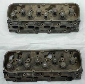 1407088 General Motors Chevrolet Rectangle Cylinder Heads Port Big Block 502 454 088 Ls7 Gm Chevy Pair