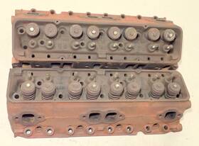 3755538 General Motors Oem Gm 1959 Sbc Cylinder Heads Inch X Chevy 283 High Performance C 10 9 Wow