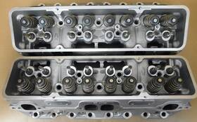 12497186 Gm Performance Fastburn Aluminum Cylinder Heads 62cc 2.00/1.550 Pair