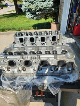 12685669 Gm 6.2l Chevrolet Gen V Lt1 L86 Cylinder Heads Set Oem With Tsp Springs