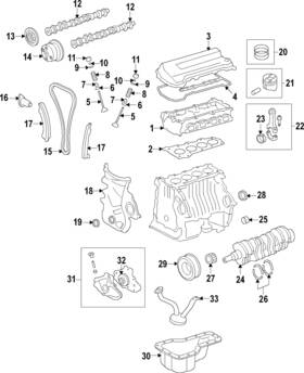 19185464 Gm Genuine Engine Cylinder Head