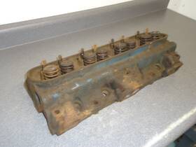 2b093 Gm Cylinder Head Pontiac Casting 093 Date J185 1966 Gto 389 421 Ho V-8